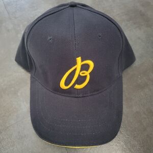 Breitling "B" Blue and Yellow Adjustable Baseball Cap, One Size, New